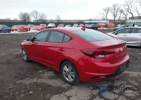 2020 Hyundai Elantra Sel z USA, uszkodzony, nr VIN 5NPD84LF4LH550374